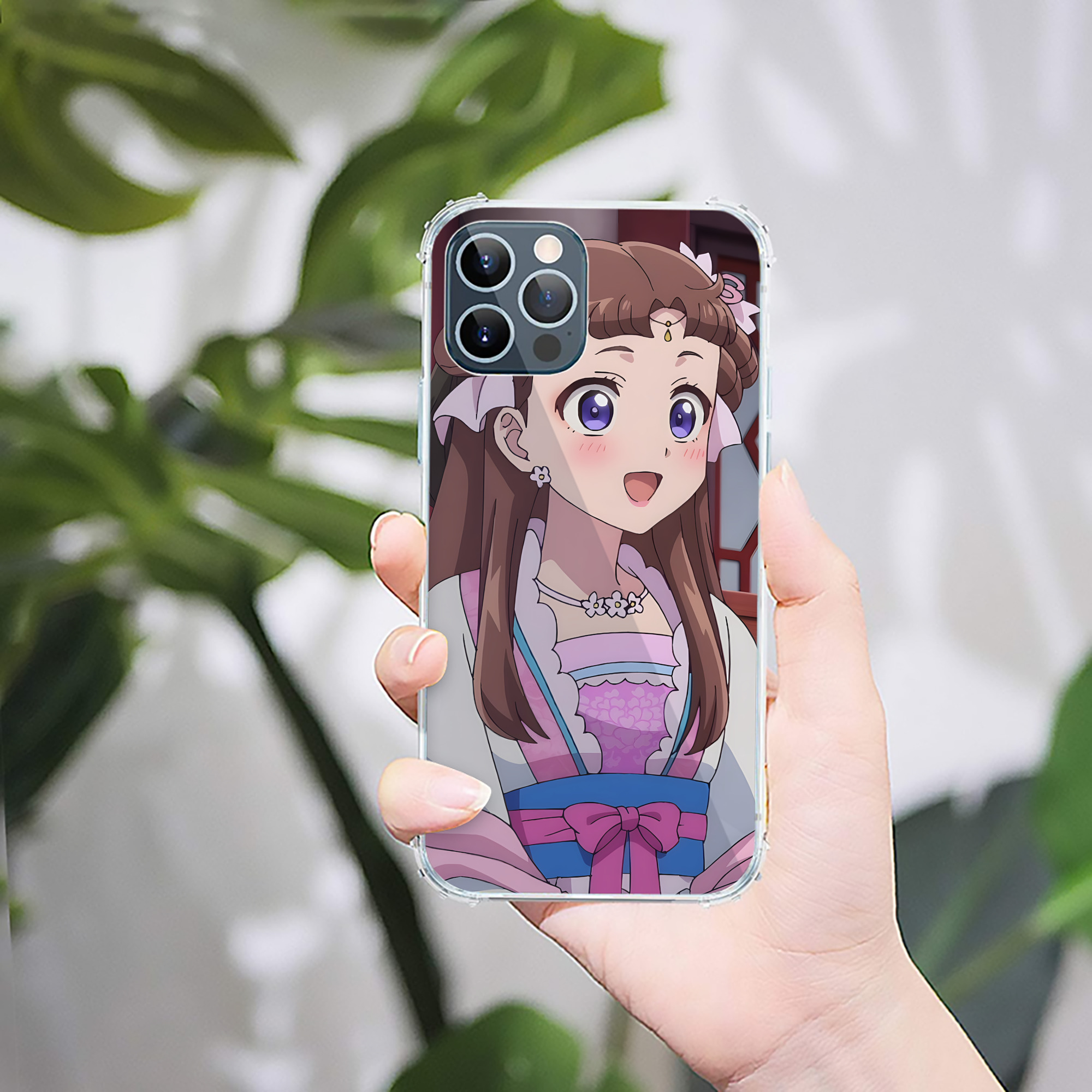 （画像用） 薬屋のひとりごと The Apothecary Diaries 【iPhone 12シリーズ対応】透明スマホケース（クリアソフトケース）
